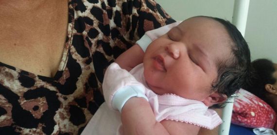 O primeiro bebê de 2018